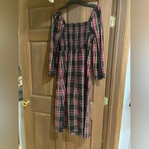 Plaid dress